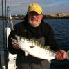 Bill Taylor of Bass Pro with a gorgeous Bonito caught near Gooseberry Island

